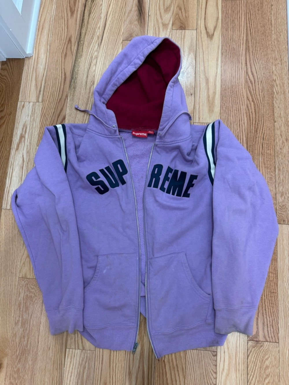 Supreme Zip-Up Hoodie